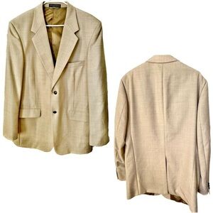 Bernhard Altmann Wool Tan Blazer 42L